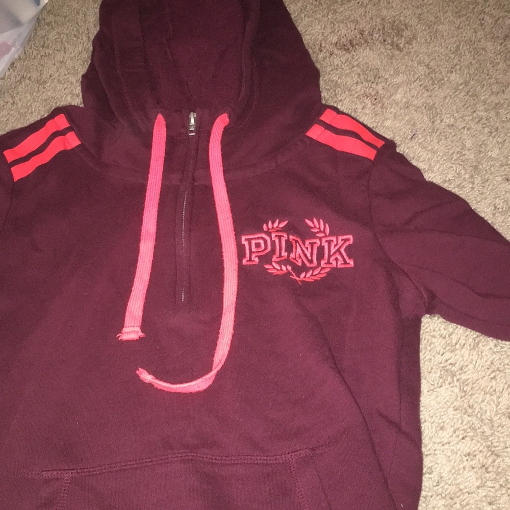 Pink 1/4 zip